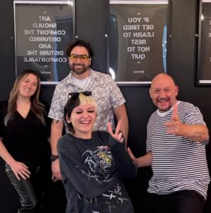 Brad Sharpens His Skills at Edge Academy Boot Camp - h2o salon and spa in metairie